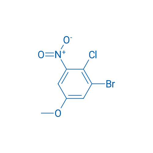 1-Bromo-2-chloro-5-methoxy-3-nitrobenzene 250mg