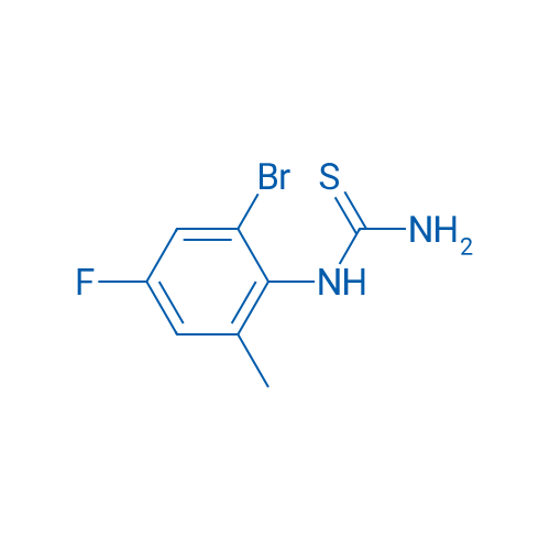 1-(2-Bromo-4-fluoro-6-methylphenyl)thiourea 1g