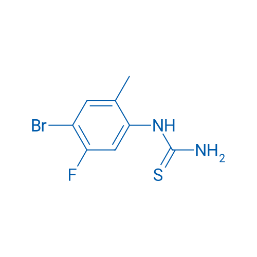 1-(4-Bromo-5-fluoro-2-methylphenyl)thiourea 1g