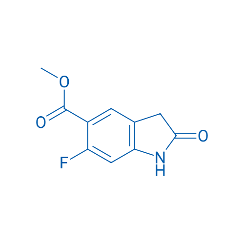 Methyl 6-fluoro-2-oxo-2,3-dihydro-1H-indole-5-carboxylate 250mg