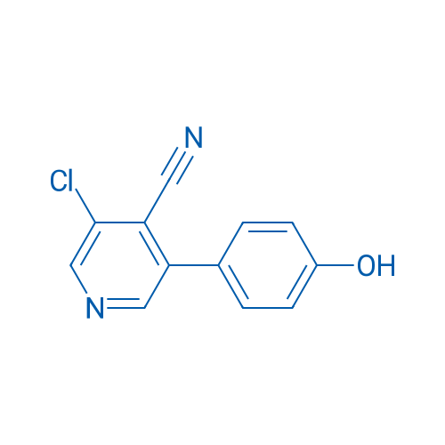 3-Chloro-5-(4-hydroxyphenyl)isonicotinonitrile 1g