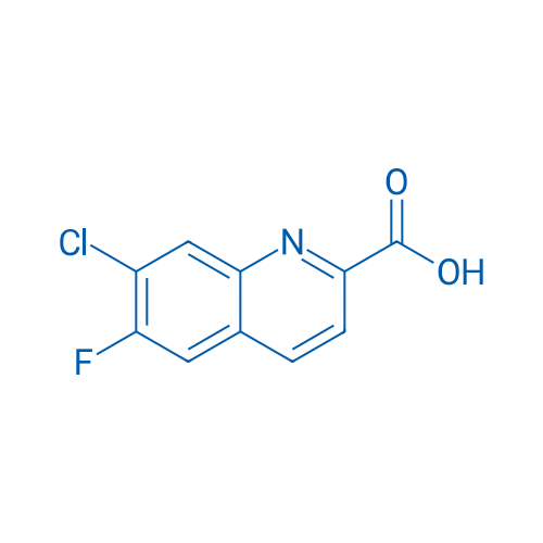 7-Chloro-6-fluoroquinoline-2-carboxylic acid 1g