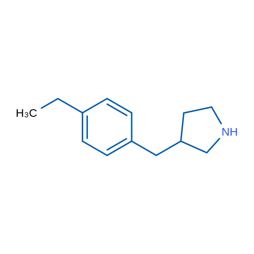 3-[(4-Ethylphenyl)methyl]pyrrolidine 1g