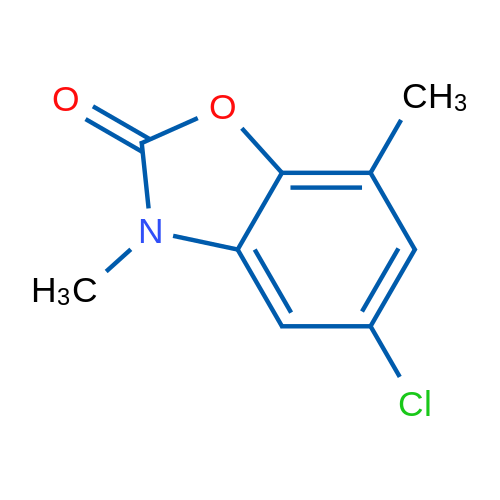 5-Chloro-3,7-dimethylbenzo[d]oxazol-2(3H)-one 1g