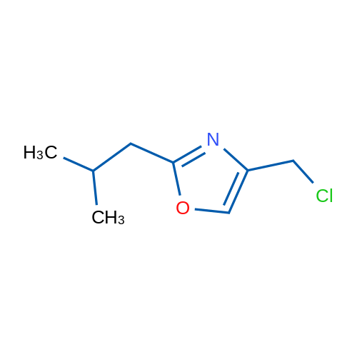 4-(Chloromethyl)-2-(2-methylpropyl)-1,3-oxazole 1g