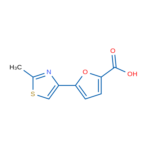 5-(2-Methylthiazol-4-yl)furan-2-carboxylic acid 10g