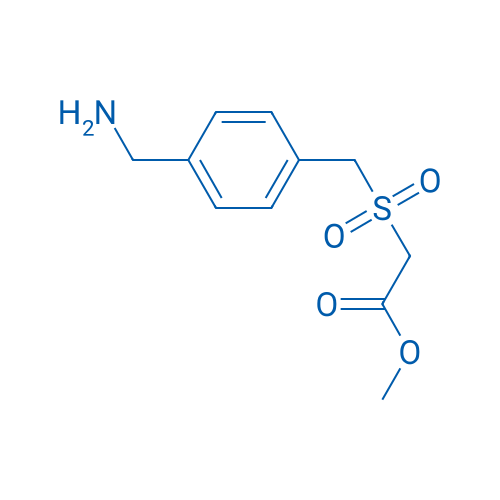 Methyl 2-{[4-(aminomethyl)phenyl]methanesulfonyl}acetate 1g