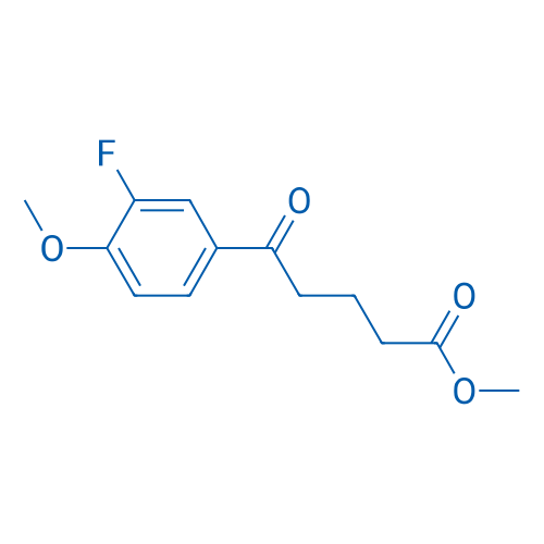 Methyl 5-(3-fluoro-4-methoxyphenyl)-5-oxopentanoate 1g