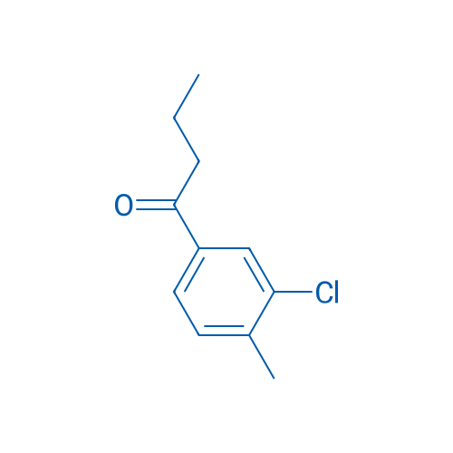 1-(3-Chloro-4-methylphenyl)butan-1-one 100mg