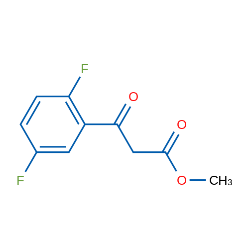 Methyl 3-(2,5-difluorophenyl)-3-oxopropanoate 1g