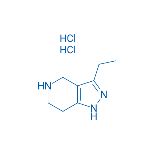3-Ethyl-4,5,6,7-tetrahydro-1H-pyrazolo[4,3-c]pyridine dihydrochloride 1g