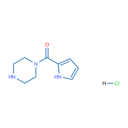 Piperazin-1-yl(1H-pyrrol-2-yl)methanone hydrochloride 1g
