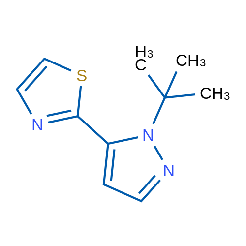 2-(1-(tert-Butyl)-1H-pyrazol-5-yl)thiazole 1g