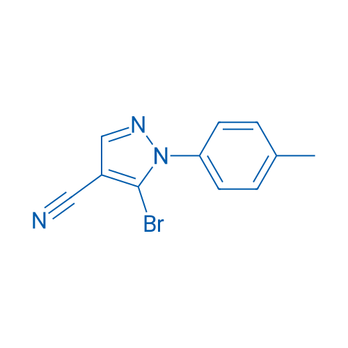 5-Bromo-1-(p-tolyl)-1H-pyrazole-4-carbonitrile 1g
