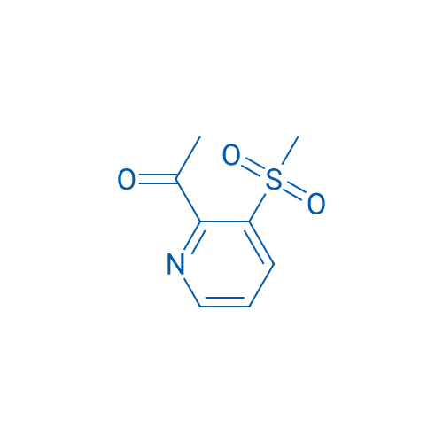 1-(3-(Methylsulfonyl)pyridin-2-yl)ethanone 1g