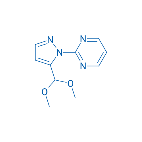 2-(5-(Dimethoxymethyl)-1H-pyrazol-1-yl)pyrimidine 1g
