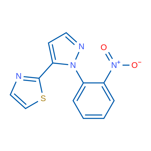 2-(1-(2-Nitrophenyl)-1H-pyrazol-5-yl)thiazole 1g