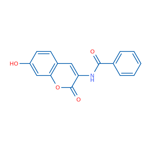 N-(7-Hydroxy-2-oxo-2H-chromen-3-yl)benzamide 1g