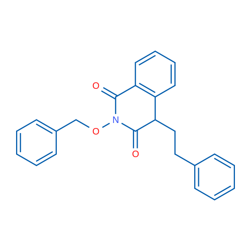 2-(Benzyloxy)-4-phenethylisoquinoline-1,3(2H,4H)-dione 1g