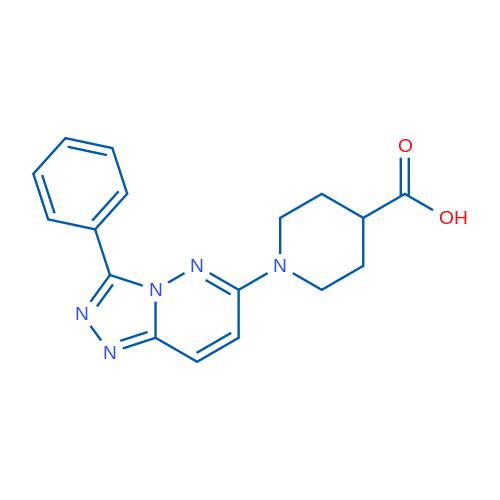 1-(3-Phenyl-[1,2,4]triazolo[4,3-b]pyridazin-6-yl)piperidine-4-carboxylic acid 5g