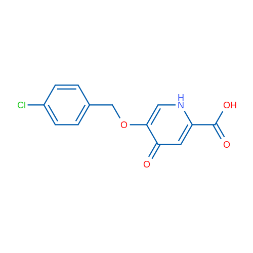 5-((4-Chlorobenzyl)oxy)-4-oxo-1,4-dihydropyridine-2-carboxylic acid 5g
