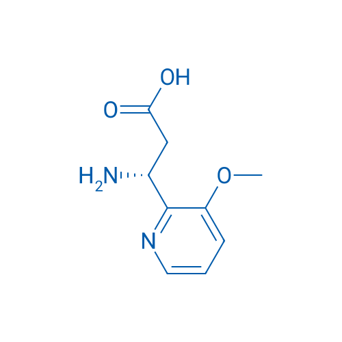 (3R)-3-amino-3-(3-methoxypyridin-2-yl)propanoic acid 250mg
