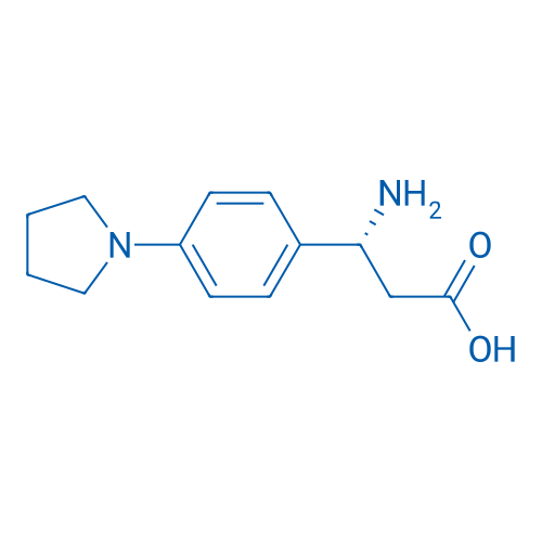 (R)-3-amino-3-(4-(pyrrolidin-1-yl)phenyl)propanoic acid 1g