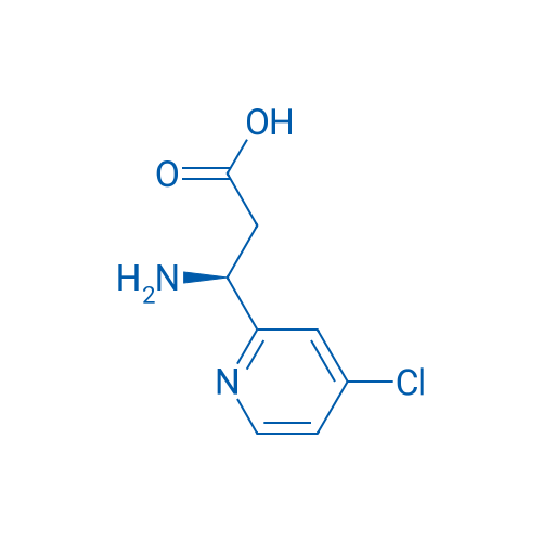 (3S)-3-amino-3-(4-chloropyridin-2-yl)propanoic acid 250mg