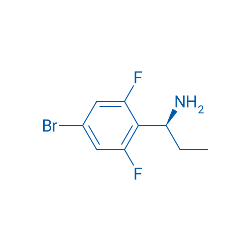 (S)-1-(4-BROMO-2,6-DIFLUOROPHENYL)PROPAN-1-AMINE 250mg