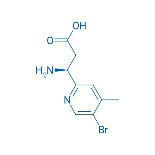 (3S)-3-amino-3-(5-bromo-4-methylpyridin-2-yl)propanoic acid 1g