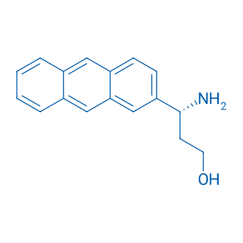 (3R)-3-amino-3-(2-anthryl)propan-1-ol 250mg