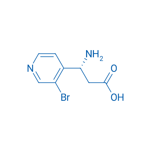 (3R)-3-amino-3-(3-bromopyridin-4-yl)propanoic acid 1g