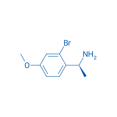 (1S)-1-(2-Bromo-4-methoxyphenyl)ethan-1-amine 250mg