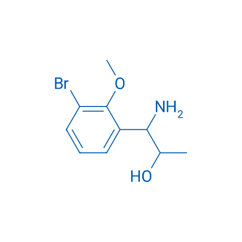 1-AMINO-1-(3-BROMO-2-METHOXYPHENYL)PROPAN-2-OL 250mg