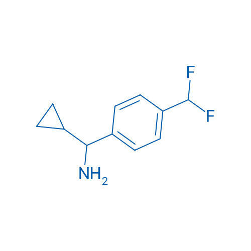 Cyclopropyl(4-(difluoromethyl)phenyl)methanamine 250mg