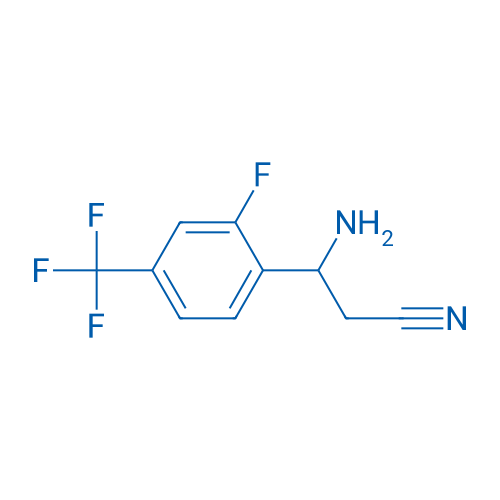 3-AMINO-3-[2-FLUORO-4-(TRIFLUOROMETHYL)PHENYL]PROPANENITRILE 1g
