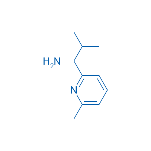 2-Methyl-1-(6-methyl(2-pyridyl))propylamine 250mg