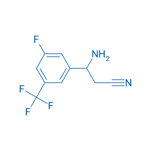 3-AMINO-3-[3-FLUORO-5-(TRIFLUOROMETHYL)PHENYL]PROPANENITRILE 1g