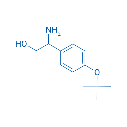 2-Amino-2-(4-(tert-butoxy)phenyl)ethan-1-ol 250mg