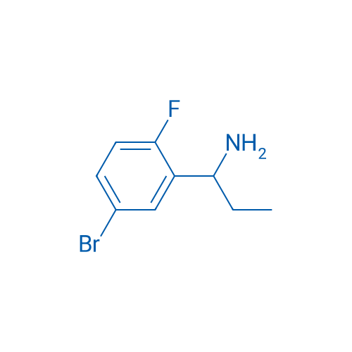 1-(5-BROMO-2-FLUOROPHENYL)PROPAN-1-AMINE 250mg
