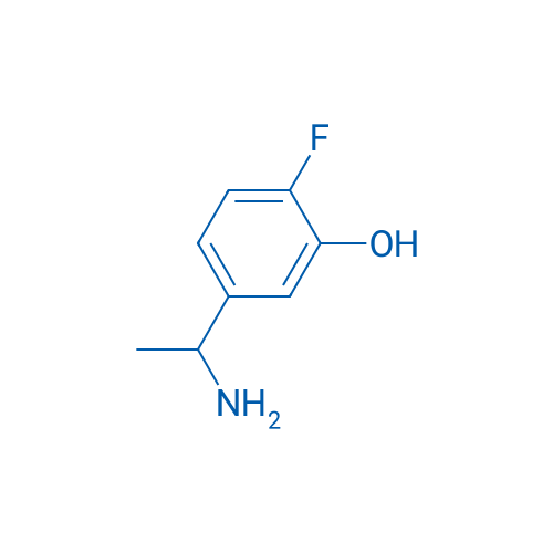 5-(1-Aminoethyl)-2-fluorophenol 250mg