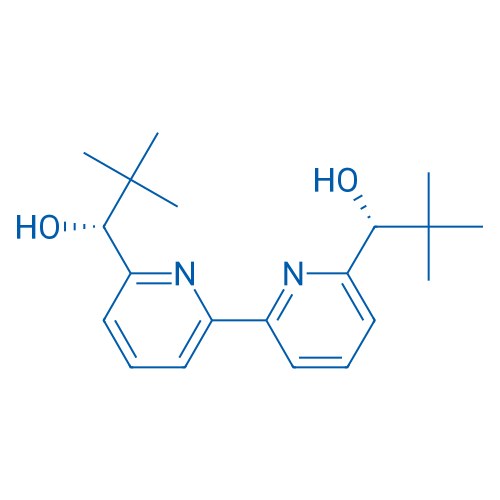 (1R,1'R)-1,1'-([2,2'-Bipyridine]-6,6'-diyl)bis(2,2-dimethylpropan-1-ol) 100mg