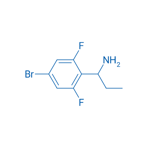 1-(4-BROMO-2,6-DIFLUOROPHENYL)PROPAN-1-AMINE 250mg