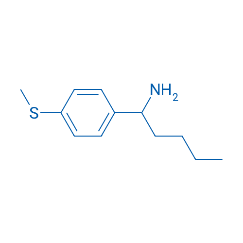 1-(4-Methylthiophenyl)pentylamine 1g