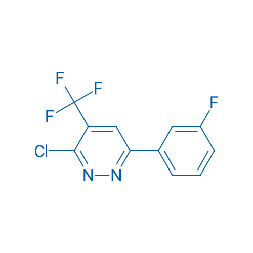 3-Chloro-6-(3-fluorophenyl)-4-(trifluoromethyl)pyridazine 1g