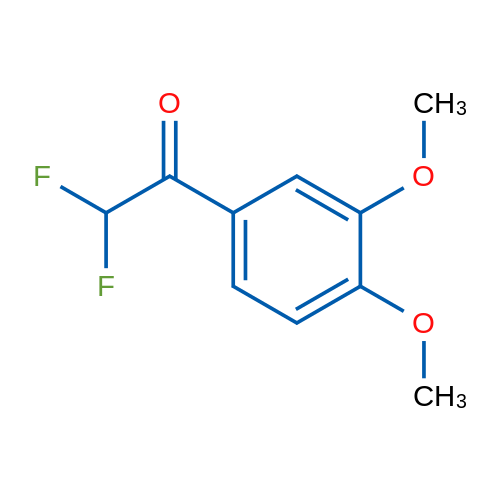 1-(3,4-Dimethoxyphenyl)-2,2-difluoroethanone 1g