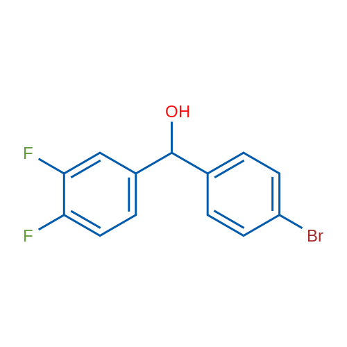 (4-Bromophenyl)(3,4-difluorophenyl)methanol 1g