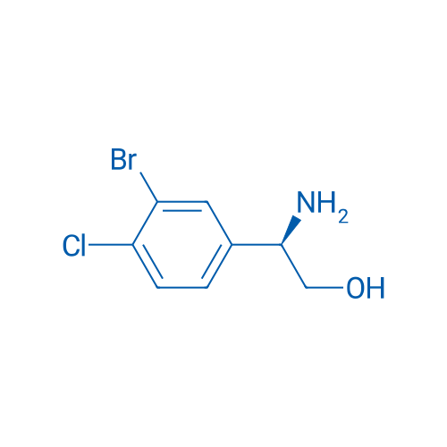 (R)-2-amino-2-(3-bromo-4-chlorophenyl)ethan-1-ol 250mg