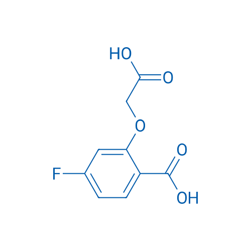 2-(Carboxymethoxy)-4-fluorobenzoic acid 1g
