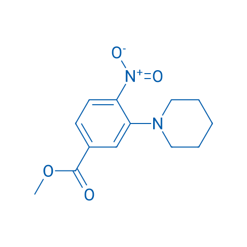 Methyl 4-nitro-3-(piperidin-1-yl)benzoate 1g